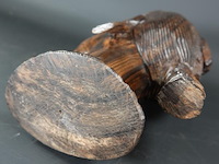 In coromandelhout gesneden buste - afbeelding 5 van  5