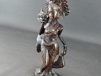 In coromandelhout gesneden indische dame - afbeelding 2 van  5