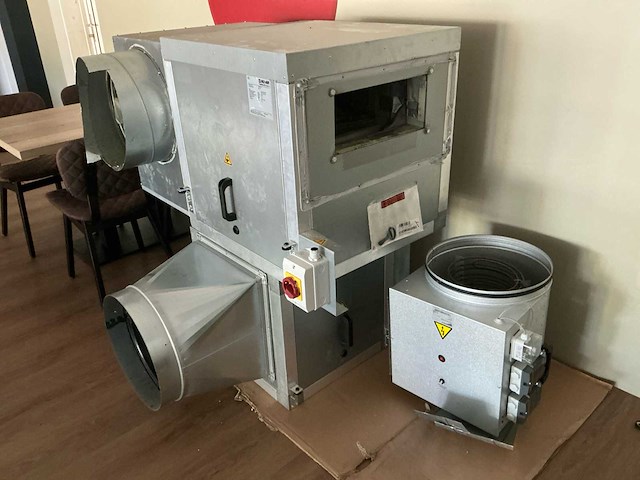 In en afvoer filter systeem filterafzuiginstallatie - afbeelding 3 van  10