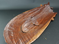 In hard hout gesneden masker - afbeelding 5 van  5