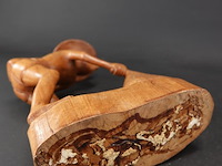 In hardhout gesneden indische figuur - afbeelding 5 van  5