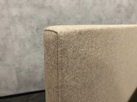 In hoogte instelbaar bureau 160x80 beige zwart - afbeelding 11 van  12