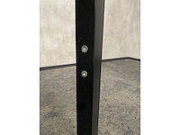 In hoogte instelbaar bureau 160x80 zwart beige - afbeelding 9 van  18