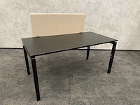 In hoogte instelbaar bureau 160x80 zwart beige - afbeelding 18 van  18