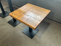 In hoogte verstelbare restauranttafel (3x) - afbeelding 5 van  8