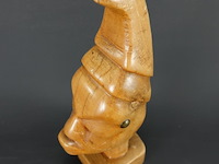 In hout gesneden buste - afbeelding 4 van  5