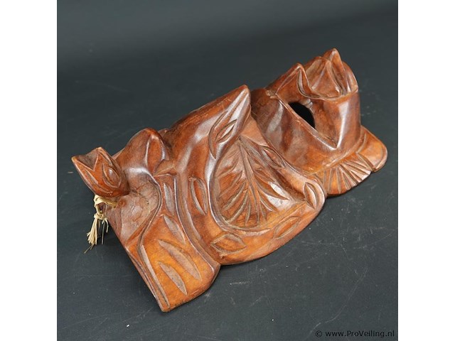In hout gesneden masker - afbeelding 4 van  5