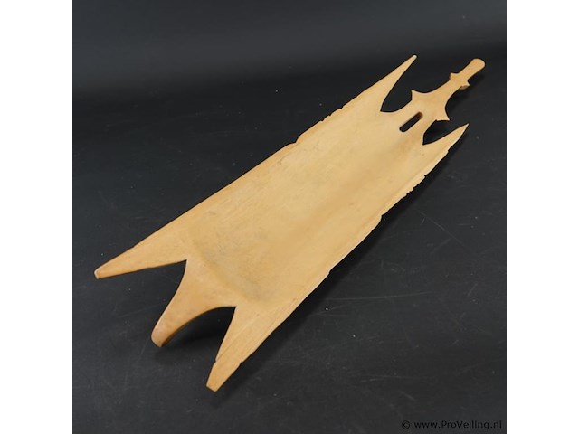 In hout handgesneden indische figuur - afbeelding 5 van  5