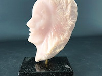 In onyx gesneden dubbelzijdig gezicht - afbeelding 1 van  5