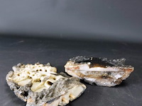 In speksteen gesneden oosterse voorstelling - afbeelding 5 van  5