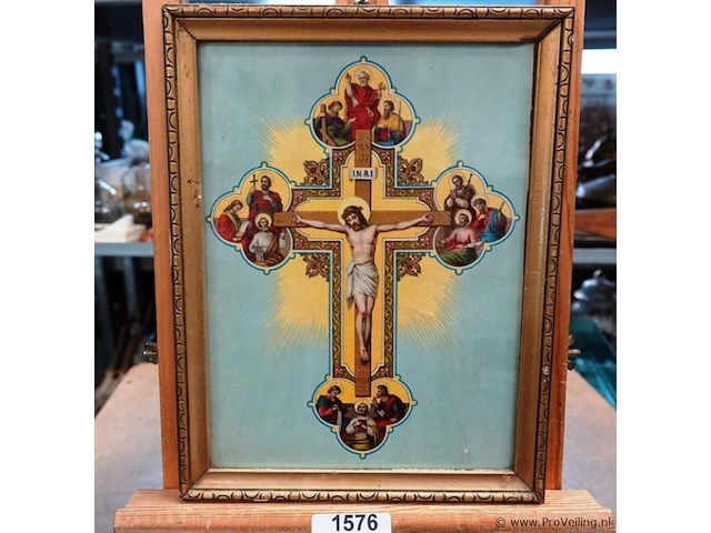 In veneration of the cross - afbeelding 1 van  5