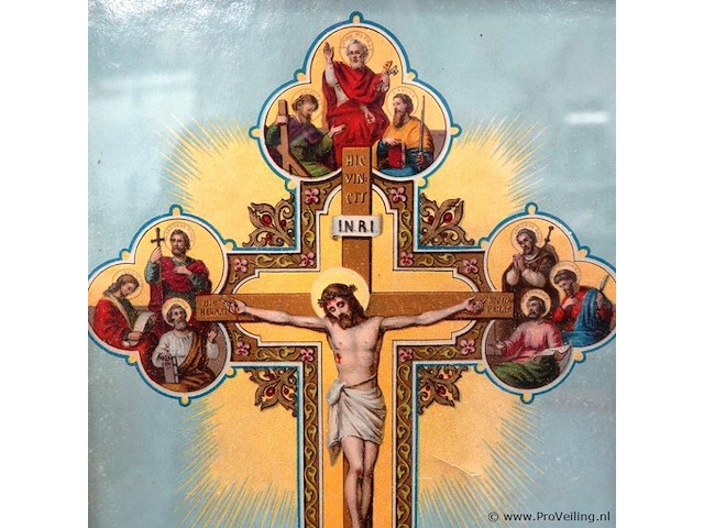 In veneration of the cross - afbeelding 3 van  5