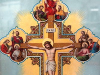 In veneration of the cross - afbeelding 3 van  5