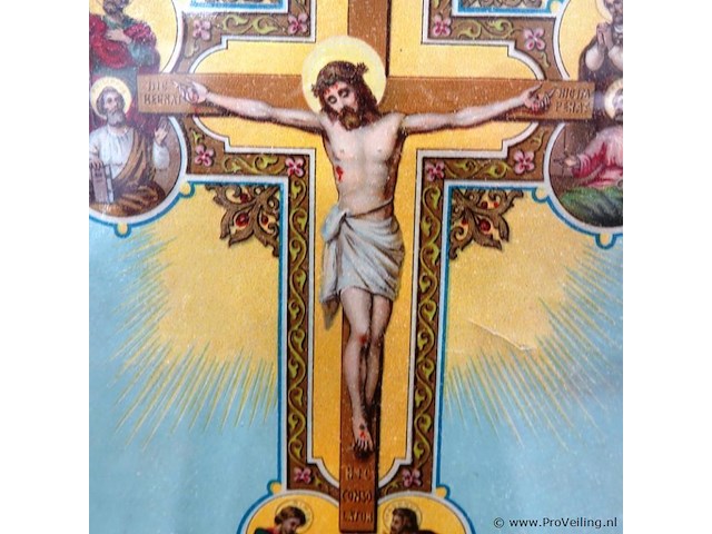 In veneration of the cross - afbeelding 5 van  5