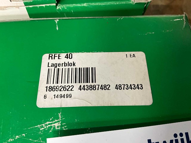 Ina rfe40 lagerblok (2x) - afbeelding 5 van  5