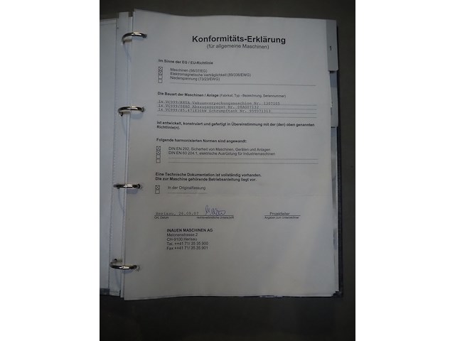 Inauen maschinen ag - afbeelding 27 van  36