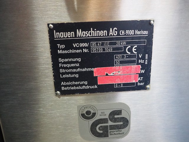 Inauen maschinen ag - afbeelding 4 van  13