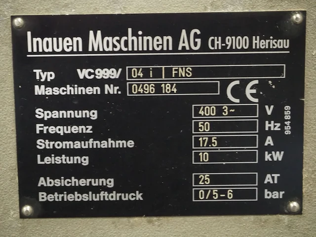 Inauen maschinen ag - afbeelding 4 van  12