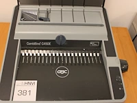 Inbindapparaat gbc combibind c450e. - afbeelding 2 van  2