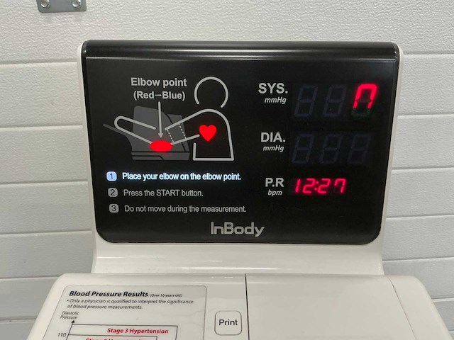 Inbody bpbio750 bloeddrukmeter - afbeelding 3 van  7