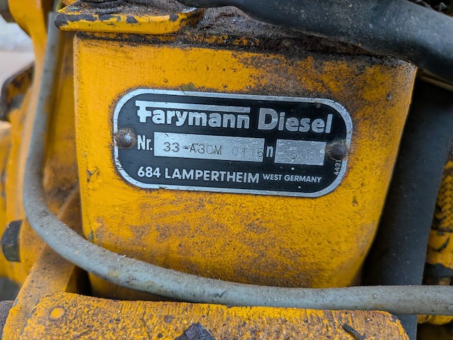 Inboordmotor / hulpmotor zeilboot farymann, 2500 - afbeelding 3 van  26