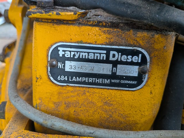 Inboordmotor / hulpmotor zeilboot farymann, 2500 - afbeelding 18 van  26