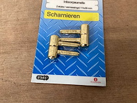 Inboorpaumelle 11x30 mm, vermessingd, 2 pack (147x) - afbeelding 2 van  5