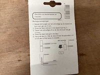 Inboorpaumelle 11x30 mm, vermessingd, 2 pack (147x) - afbeelding 5 van  5