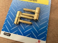 Inboorpaumelle 9x26 mm, vermessingd, 2 pack (147x) - afbeelding 2 van  4