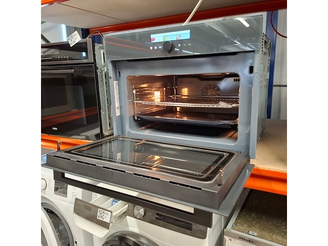 Inbouw combi magentron/oven, pelgrim, bo4cm4d1-42, grijs / chroom, 2026 - afbeelding 4 van  9
