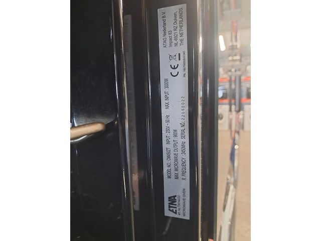 Inbouw combi magnetron, etna, cm450zt - afbeelding 9 van  9