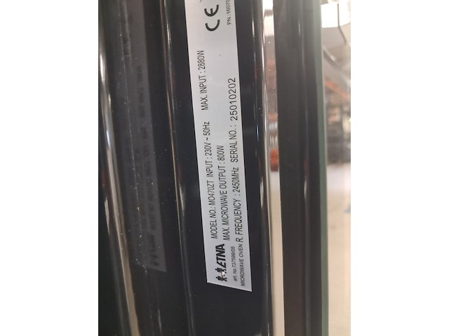 Inbouw combi magnetron, etna, mo470zr, 2025 - afbeelding 8 van  8