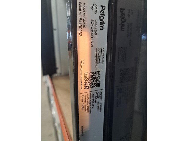 Inbouw combi magnetron, pelgrim, bo4cm4j1, 2026 - afbeelding 5 van  5