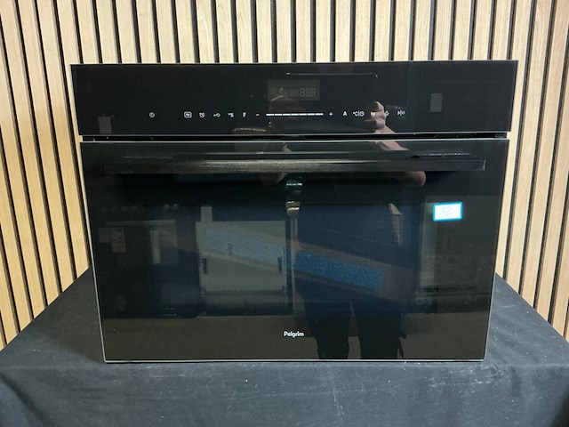 Inbouw combi magnetron pelgrim, om240gls, zwart - afbeelding 1 van  4
