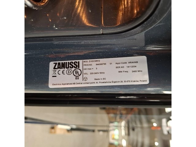 Inbouw combi magnetron, zanussi, zvekm6k2 - afbeelding 2 van  10
