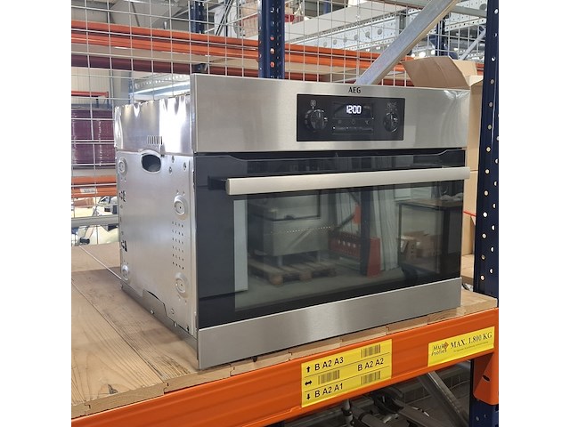 Inbouw combi magnetron/oven, aeg, kmk36100mm - afbeelding 1 van  7