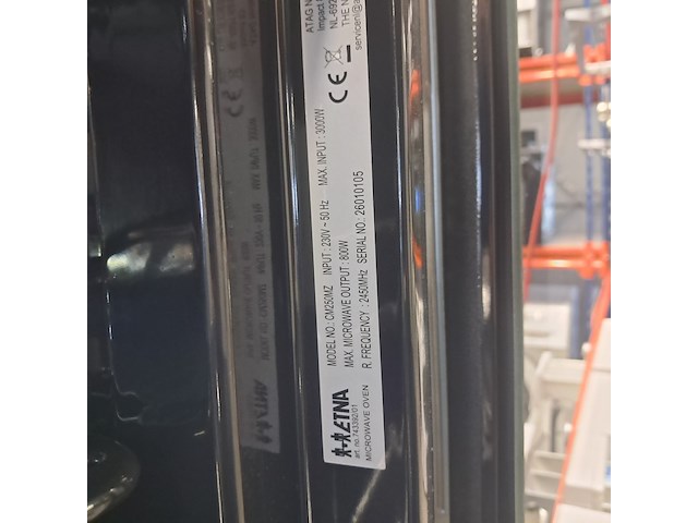 Inbouw combi magnetron/oven, etna, cm250mz, 2026 - afbeelding 5 van  6