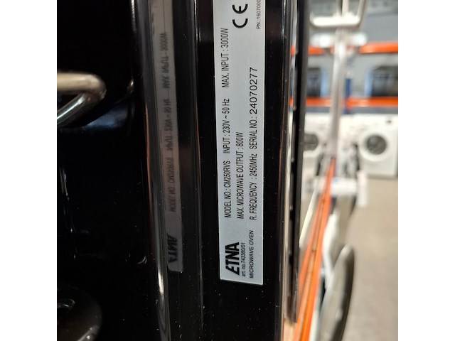 Inbouw combi magnetron/oven, etna, cm250rvs, 2025 - afbeelding 11 van  12