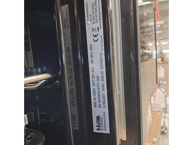 Inbouw combi magnetron/oven, etna, cm250ti, 2026 - afbeelding 5 van  6