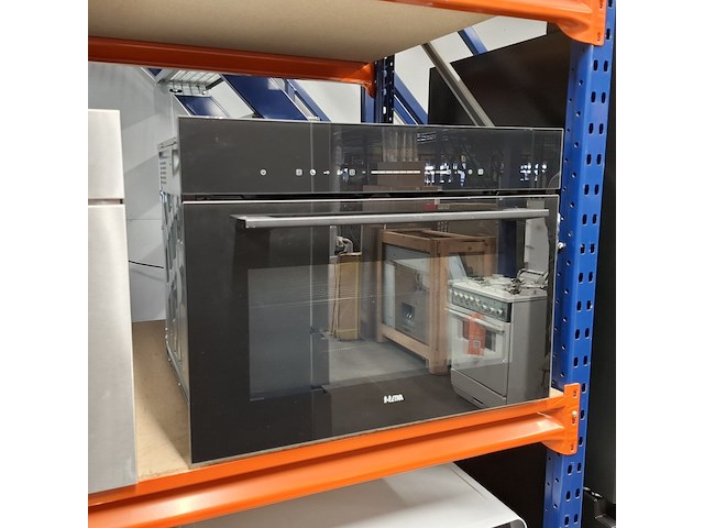 Inbouw combi magnetron/oven, etna, cm250zt, zwart - afbeelding 1 van  8