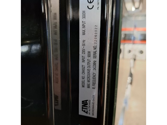 Inbouw combi magnetron/oven, etna, cm450zt, 2022 - afbeelding 11 van  13