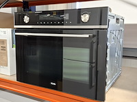 Inbouw combi magnetron/oven, etna, cm450zt, zwart - afbeelding 1 van  9