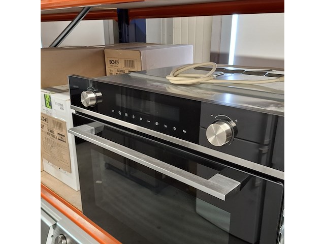 Inbouw combi magnetron/oven, etna, cm450zt, zwart - afbeelding 6 van  9