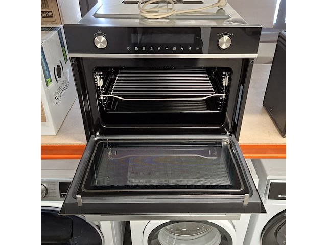 Inbouw combi magnetron/oven, etna, cm450zt, zwart - afbeelding 7 van  9