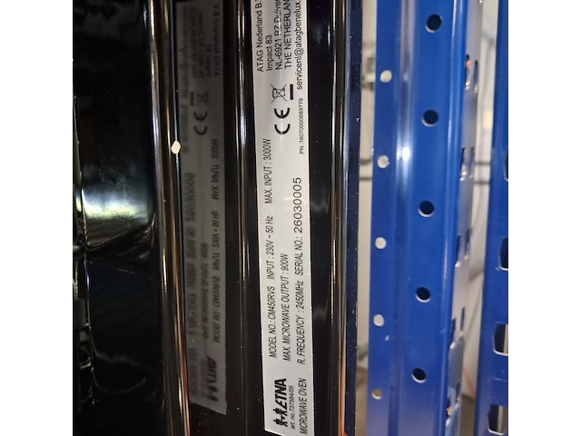 Inbouw combi magnetron/oven, etna, cn450rvs, 2026 - afbeelding 5 van  6