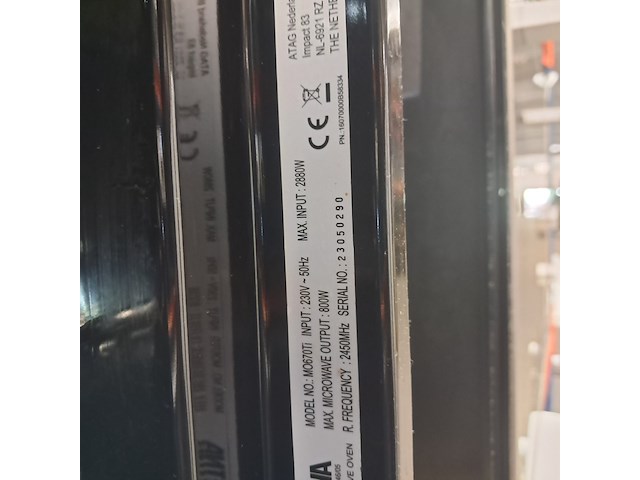 Inbouw combi magnetron/oven, etna, mo670ti - afbeelding 6 van  7
