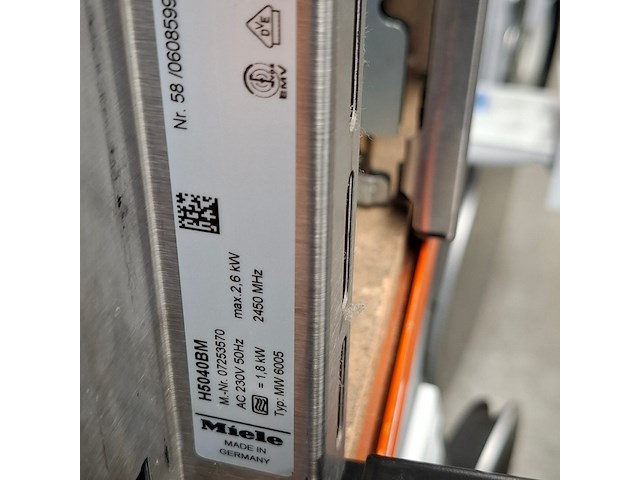 Inbouw combi magnetron/oven, miele, h5040bm - afbeelding 10 van  11