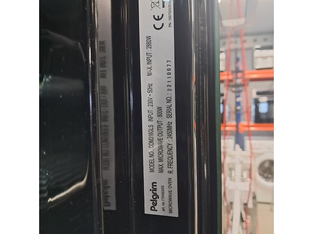 Inbouw combi magnetron/oven, pelgrim, com316gls, 2024 - afbeelding 5 van  6