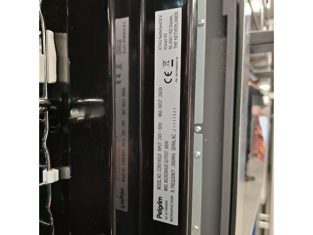 Inbouw combi magnetron/oven , pelgrim, com316gls - afbeelding 8 van  9