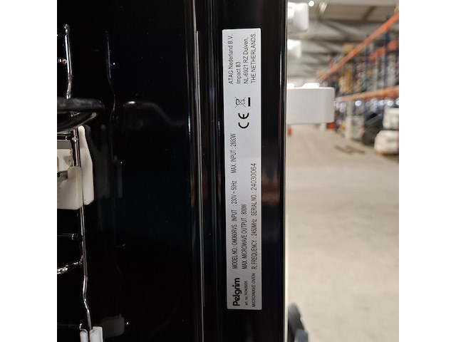 Inbouw combi magnetron/oven , pelgrim, om360rvs, zwart, 2025 - afbeelding 8 van  8